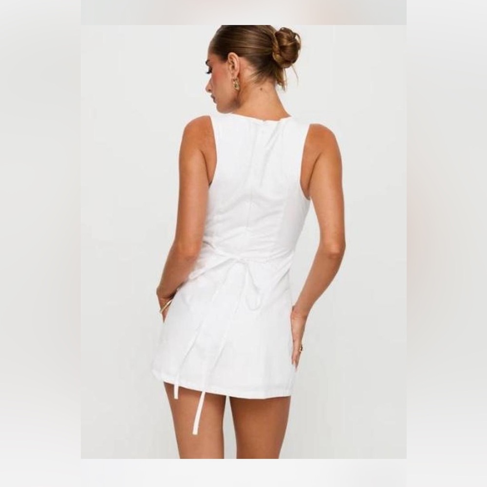 Princess Polly White Sheath Cocktail Dress - Picture 2 of 8